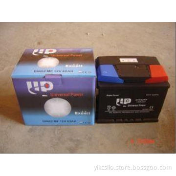 DIN 62 Maintenance Free Sealed Car Battery Lead Acid 245* 1